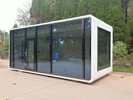LANGE warf Flachgehäuse-Behälter-Haus-tragbare dehnbare Häuser 13.92m2