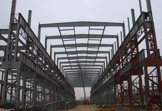 Soem fabrizierte Stahlrahmen-Gebäude vor