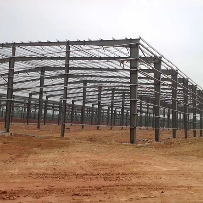 Stahlkonstruktions-Werkstatt HDG mit festem h-Form-Stahlträger-Modell-Number Circular Steel-Rohr