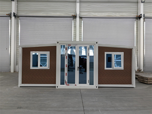 Kompakte, erweiterbare Containerhaus 40ft, vorgefertigt für Büro