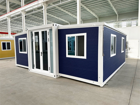 Landmärkte Luxus-erweiterbares Containerhaus Tür und Installation inbegriffen