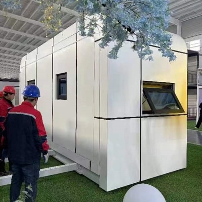 Ökonomisch bewegliche Vorhergefertigte Kapsel Hotel Apfelkabine Containerhaus