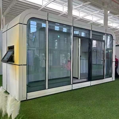 Ökonomisch bewegliche Vorhergefertigte Kapsel Hotel Apfelkabine Containerhaus