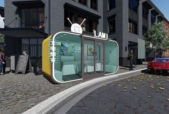 Apple Cabin Mobile Container House für das Home Office Hotel