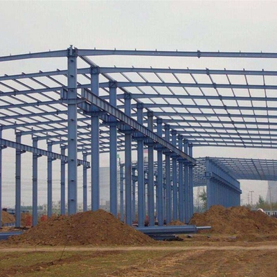 Vorgefertigte Stahl-H-Rahmen-Lager / Stahlkonstruktionsbau