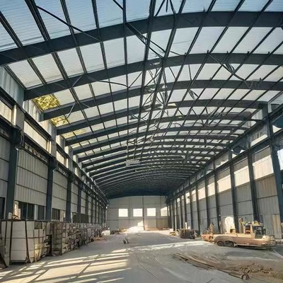 Vorgefertigte Metalldecken Schwere Struktur Stahlrahmen Bau Lager