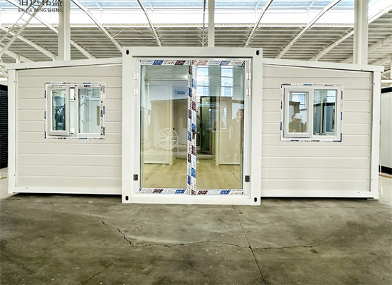 20 Fuß Ivory weißer erweiterter Containerhaus mit Bad