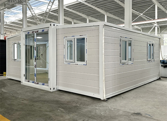20 Fuß Ivory weißer erweiterter Containerhaus mit Bad