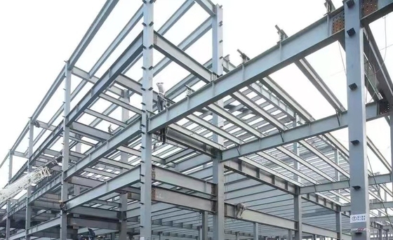 Fertighaus-Stahlkonstruktions-Parkplatzsystem-Metallhochbauprojekte
