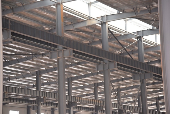 Große Spanne fabrizierte hohe Aufstiegs-Stahlgebäude der Wohnheim-Q235B vor