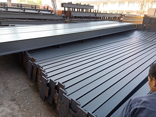 Einfache Installations-Fertigstahlbau 4000mm bis 15000mm H Strahl