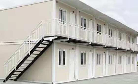 Kein Verschmutzungs-Licht-Stahllandhaus-Haus-Glaswolle-Umhüllungs-System