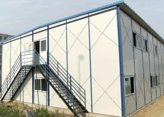 Modernes Licht-Messgerät-Stahlgestaltungs-Haus-einfaches Q345B Q235B installiert