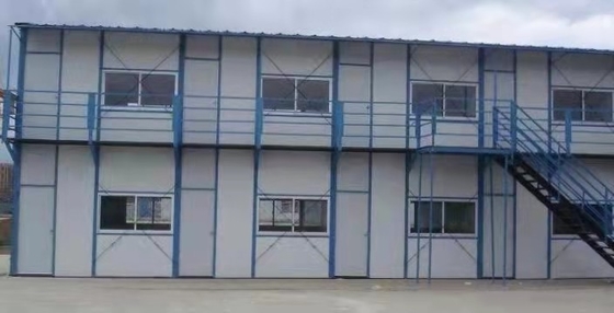 Hohe Haltbarkeits-vorfabrizierte helle Messgerät-Stahlrahmen-Haus-einfache Installation