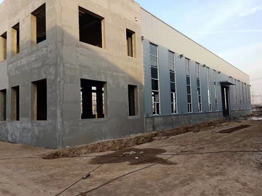 Hühnerhaus-Hangar-Stahlkonstruktions-Lager-stützbares vorfabriziertes Geflügel-Haus