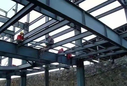 Recyclebares vorfabriziertes Stahlrahmen-Gebäude-Wellblech-Fertigstadion
