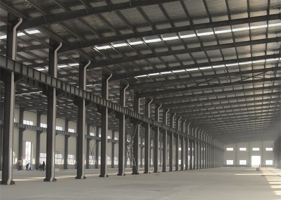 Heißes galvanisiertes Stahlkonstruktions-Werkstatt-Fabrik-vorfabriziertes Metalllager Q355B
