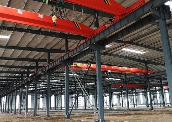 CER Fertigmetall, das Crane Workshop Steel Structure Houses gestaltet