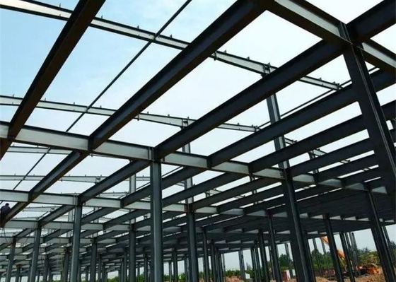 Kohlenstoff-Baustahl-Struktur-Werkstatt-schnelle Versammlungs-große vorfabrizierte Fabrik