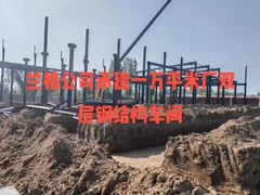 Vorgefertigte Stahlrahmenbauten