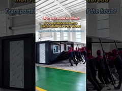 20 Fuß grauer geschnitzter Brett Expansion Containerhaus