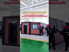 20 Fuß roter Ziegelmuster Expansionscontainerhaus